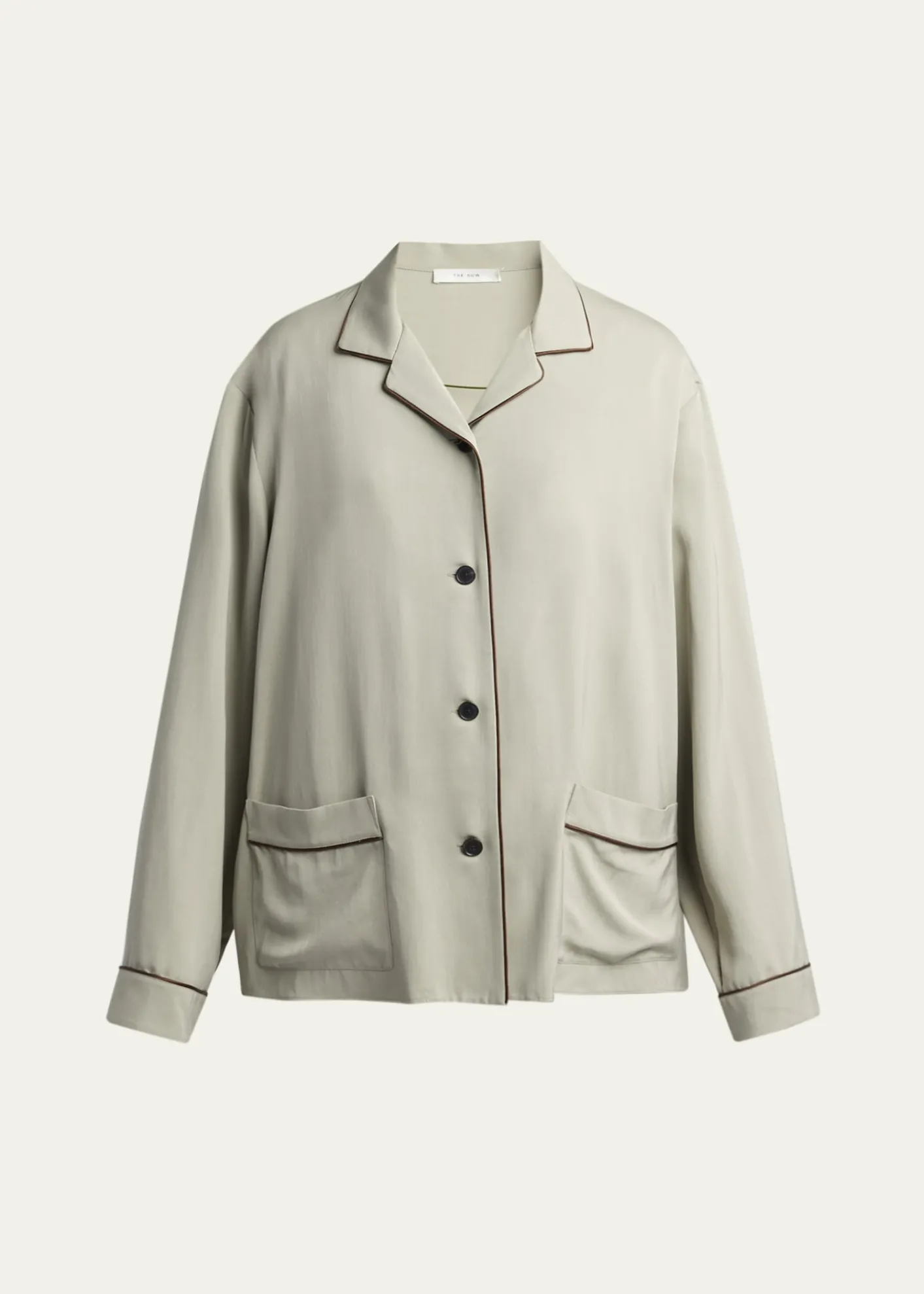 THE ROWClarinda Silk Pajama Shirt