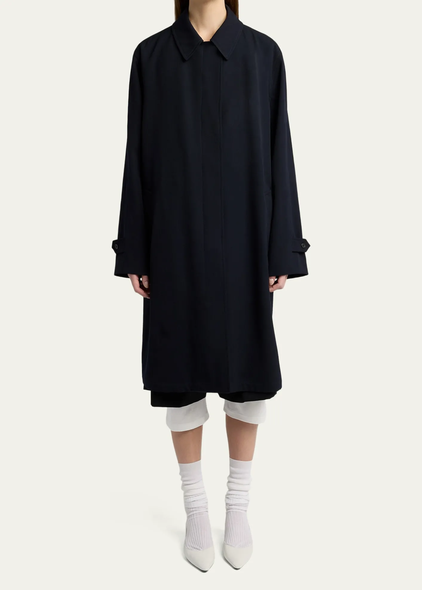 THE ROWDayton Single-Breasted Car Coat