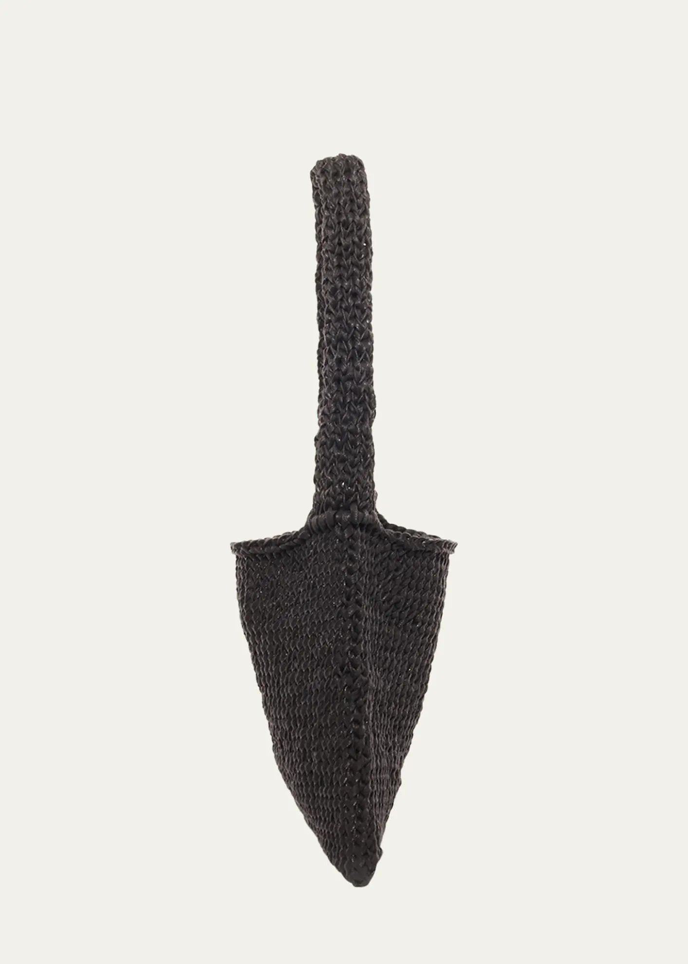 THE ROWDidion Woven Shoulder Bag in Waxed Cotton