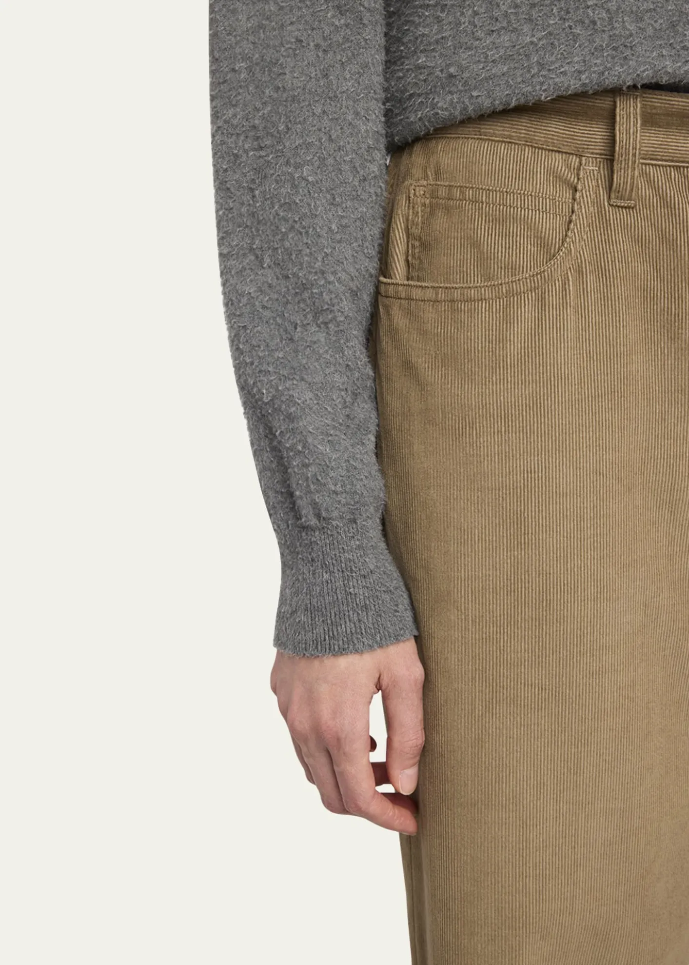 THE ROWEglitta Corduroy Wide-Leg Pants