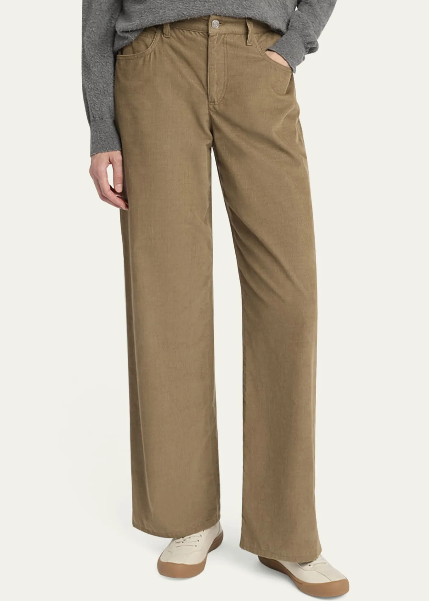THE ROWEglitta Corduroy Wide-Leg Pants