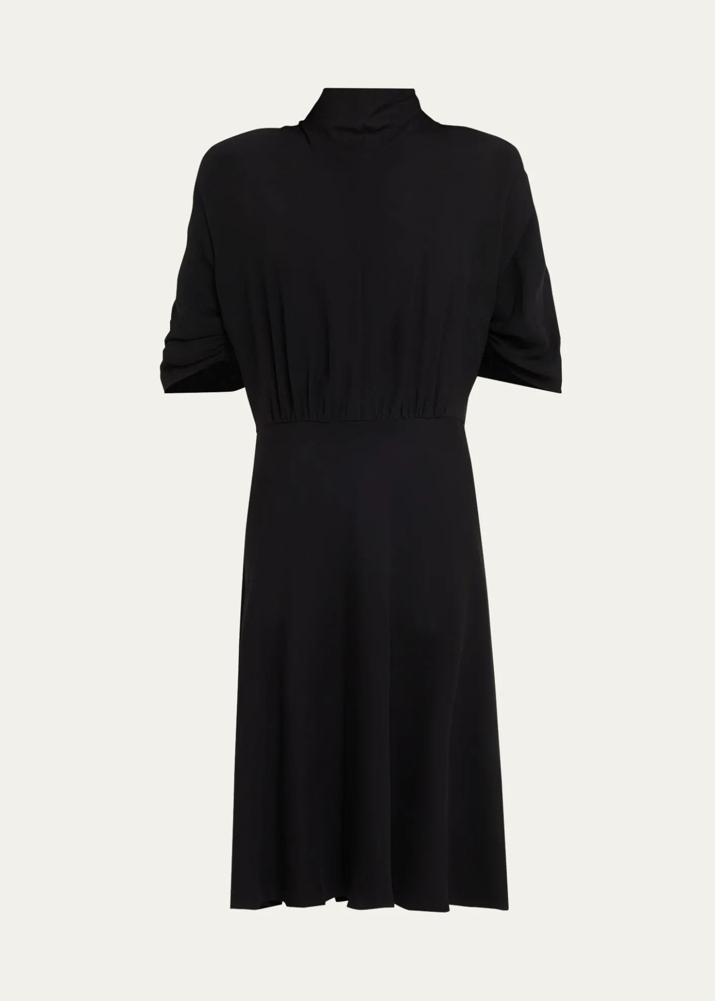 THE ROWEmmeline Short-Sleeve Silk Midi Dress