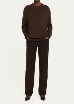 THE ROWFrava Corduroy Straight-Leg Pants