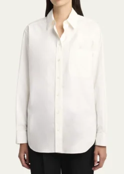 THE ROWGavina Cotton Poplin Button-Down Shirt