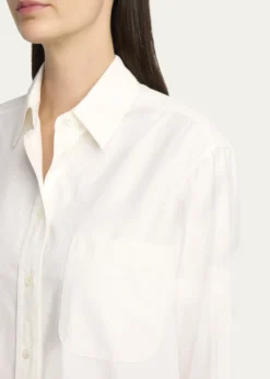 THE ROWGavina Cotton Poplin Button-Down Shirt