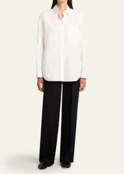 THE ROWGavina Cotton Poplin Button-Down Shirt