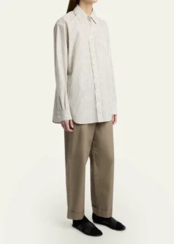 THE ROWGavina Striped Cotton Shirt