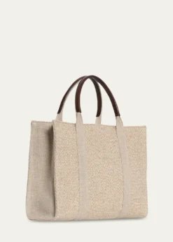THE ROWGeorgia Woven Structured Tote Bag