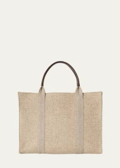 THE ROWGeorgia Woven Structured Tote Bag