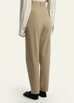THE ROWGianni Tapered Wool Gabardine Pants
