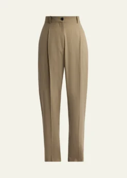 THE ROWGianni Tapered Wool Gabardine Pants