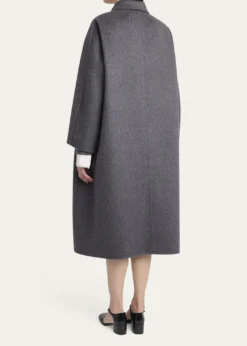 THE ROWGustaf Cashmere-Silk Single-Breasted Coat