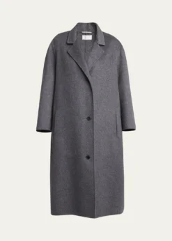 THE ROWGustaf Cashmere-Silk Single-Breasted Coat