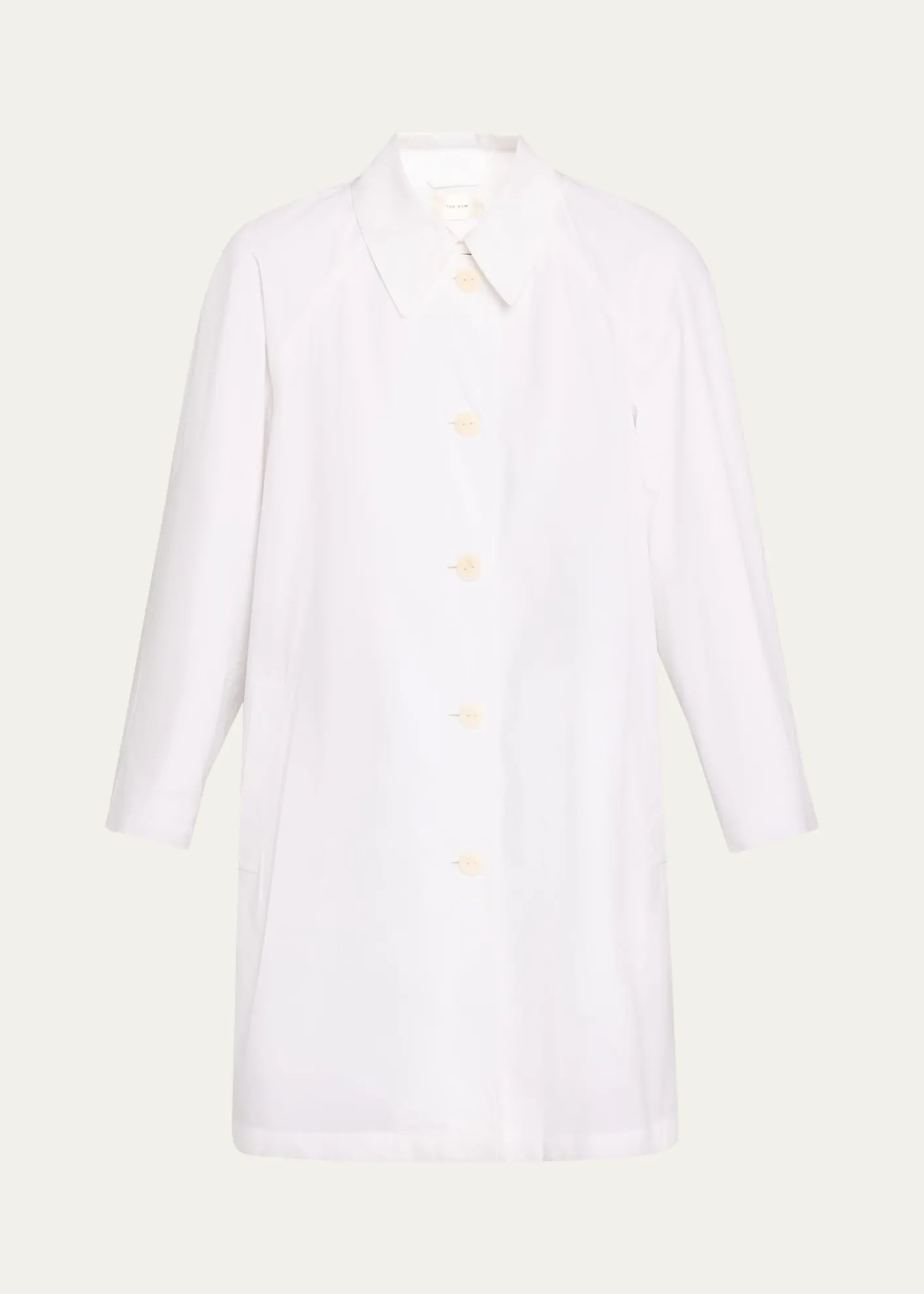 THE ROWHawkins Cotton Single-Breasted Coat