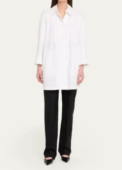 THE ROWHawkins Cotton Single-Breasted Coat