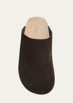 THE ROWHudson Suede Slide Mules