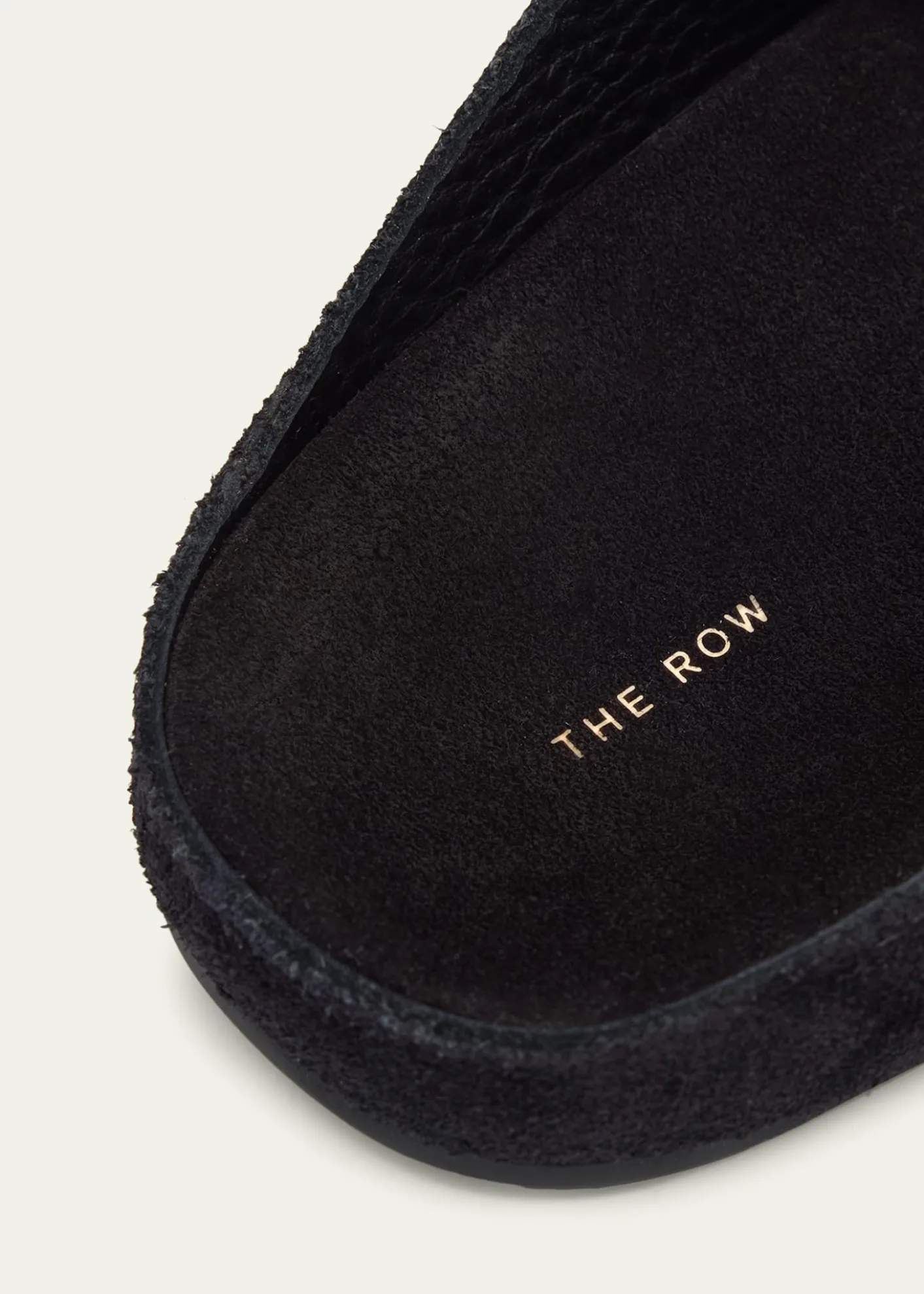 THE ROWHudson Suede Slide Mules