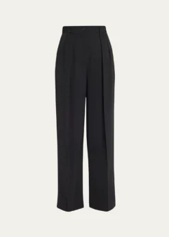 THE ROWIgor Pleated Straight-Leg Pants