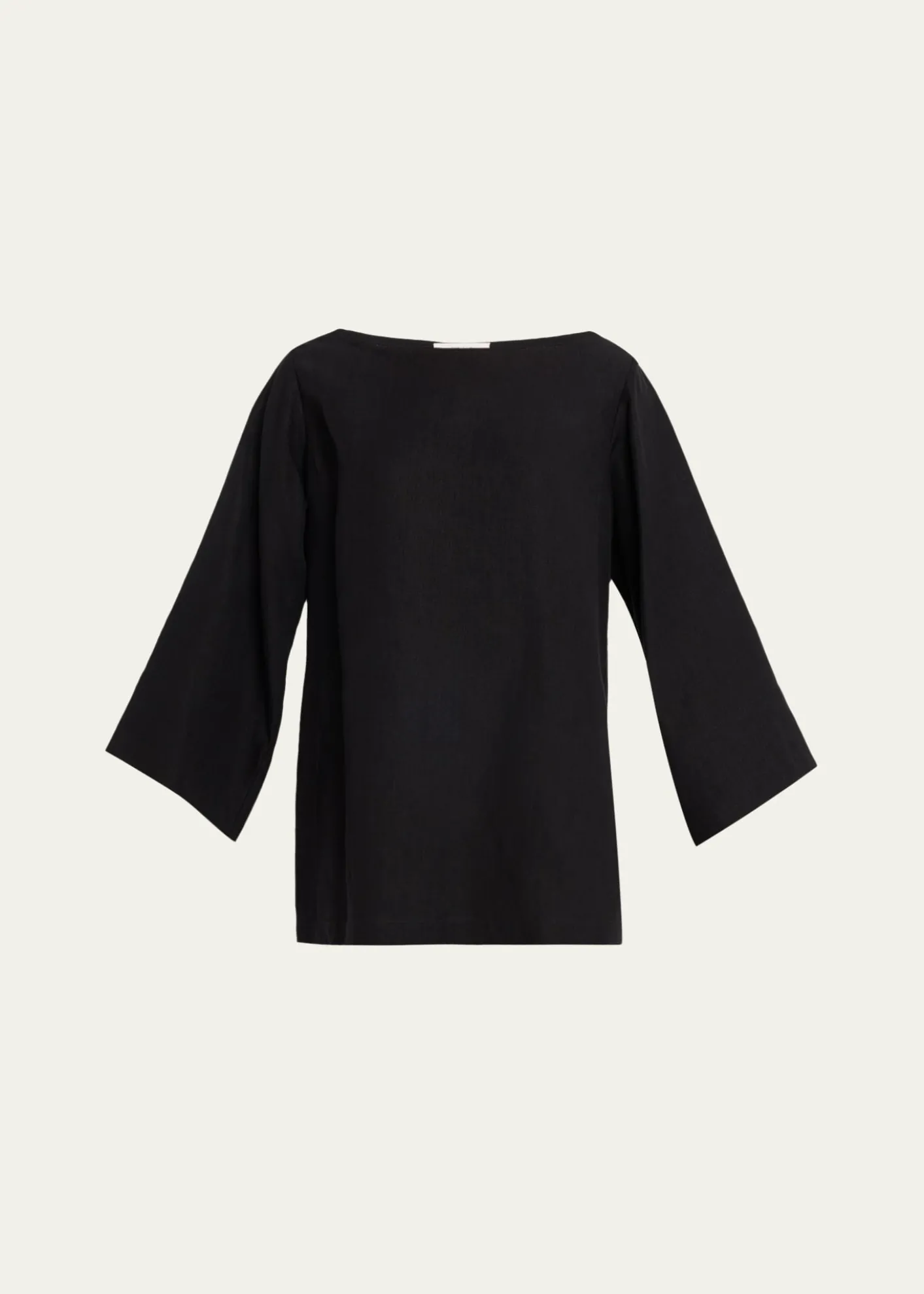 THE ROWJunia Boat-Neck Linen Top