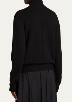 THE ROWKensington High-Neck Cashmere Sweater