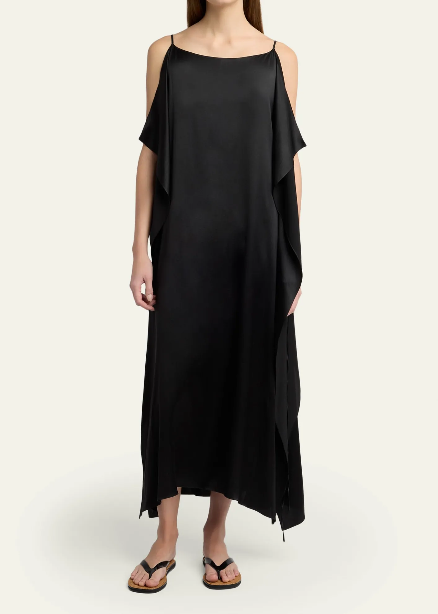 THE ROWKylo Draped Silk Maxi Dress
