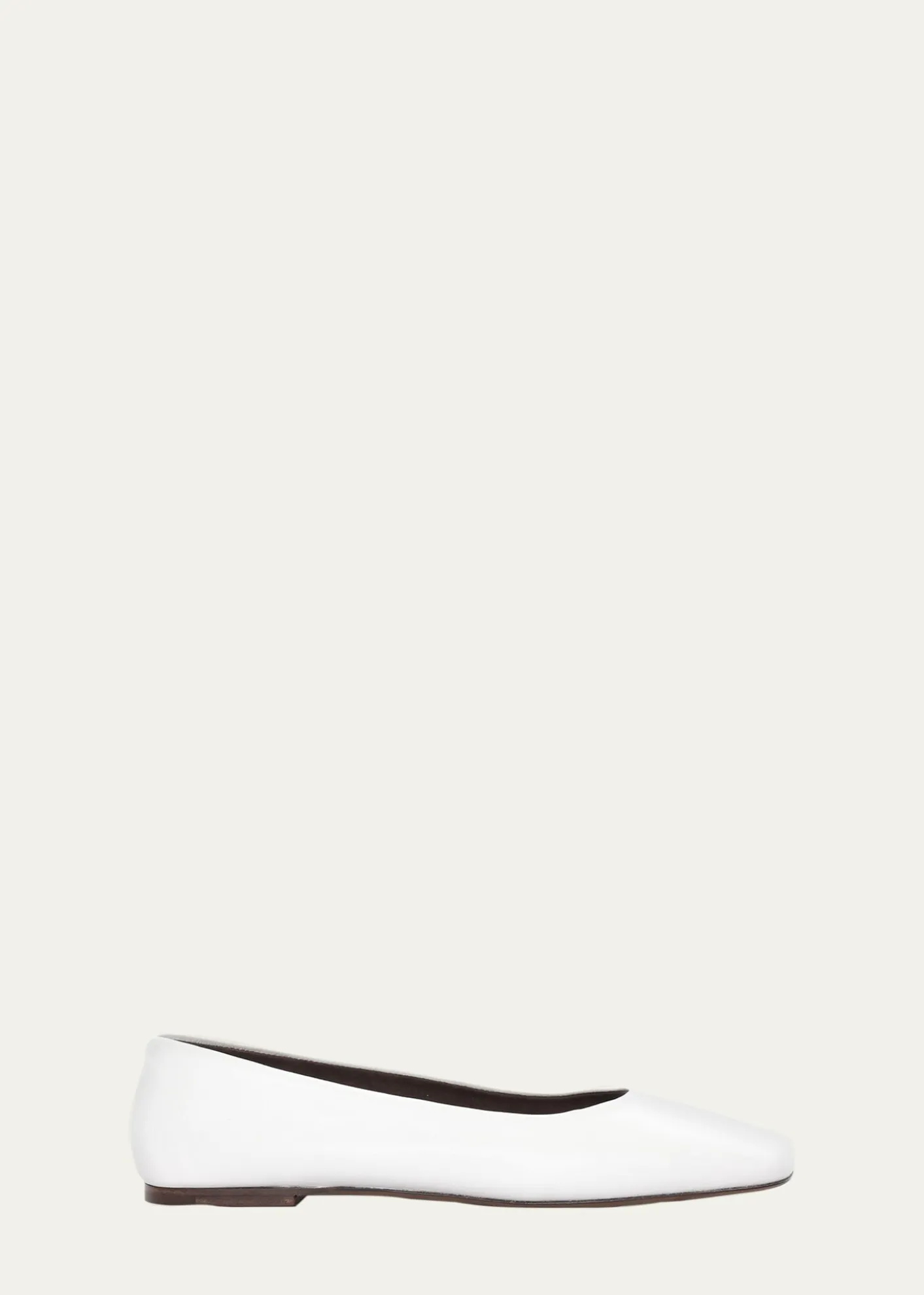 THE ROWLambskin Leather Ballerina Flats
