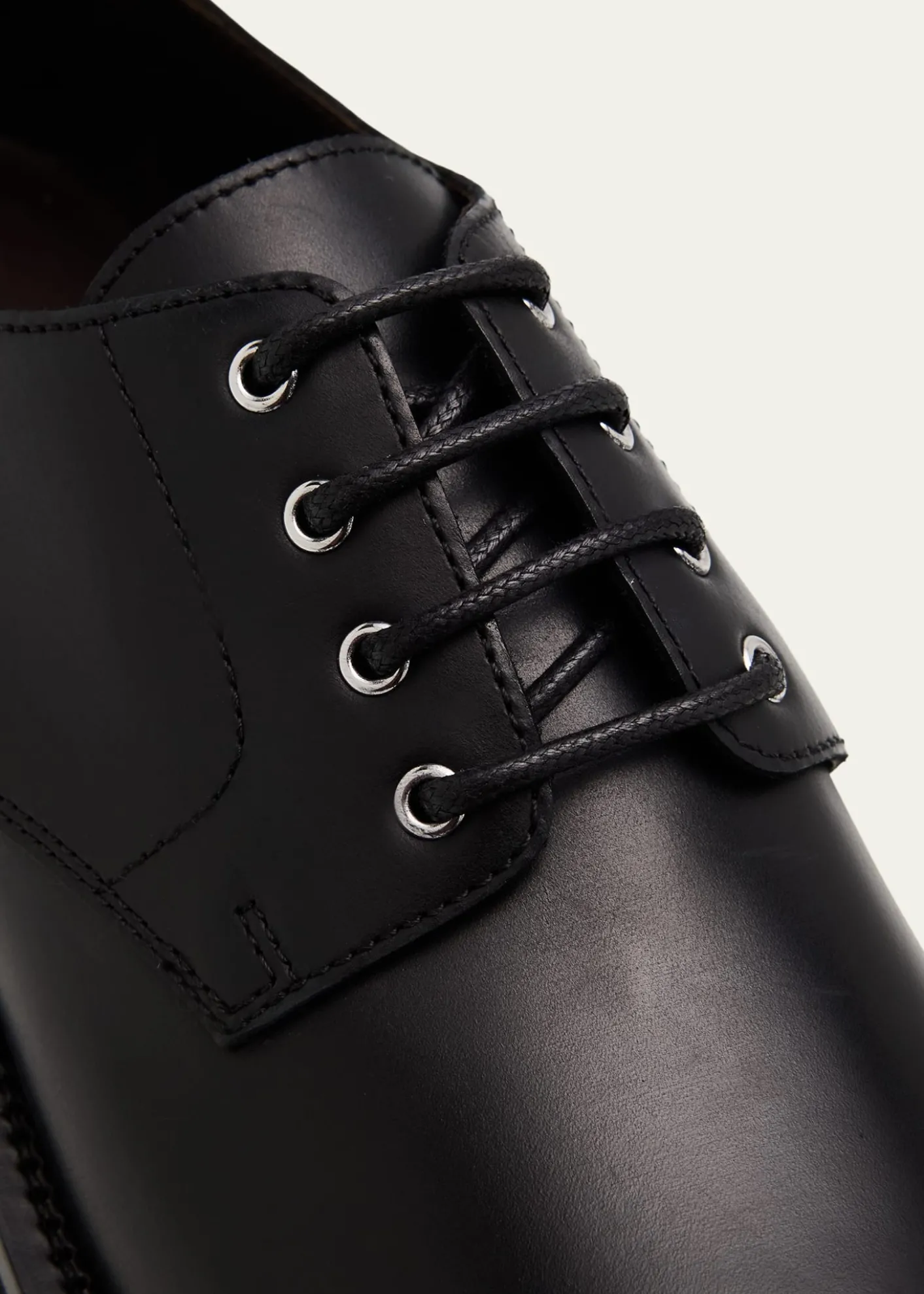 THE ROWLeather Derby Lug-Sole Shoes