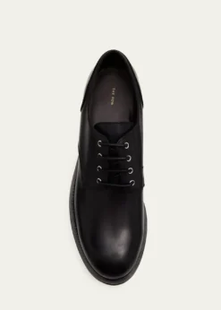 THE ROWLeather Derby Lug-Sole Shoes