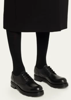 THE ROWLeather Derby Lug-Sole Shoes