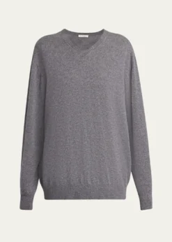THE ROWLigeia V-Neck Cashmere Sweater