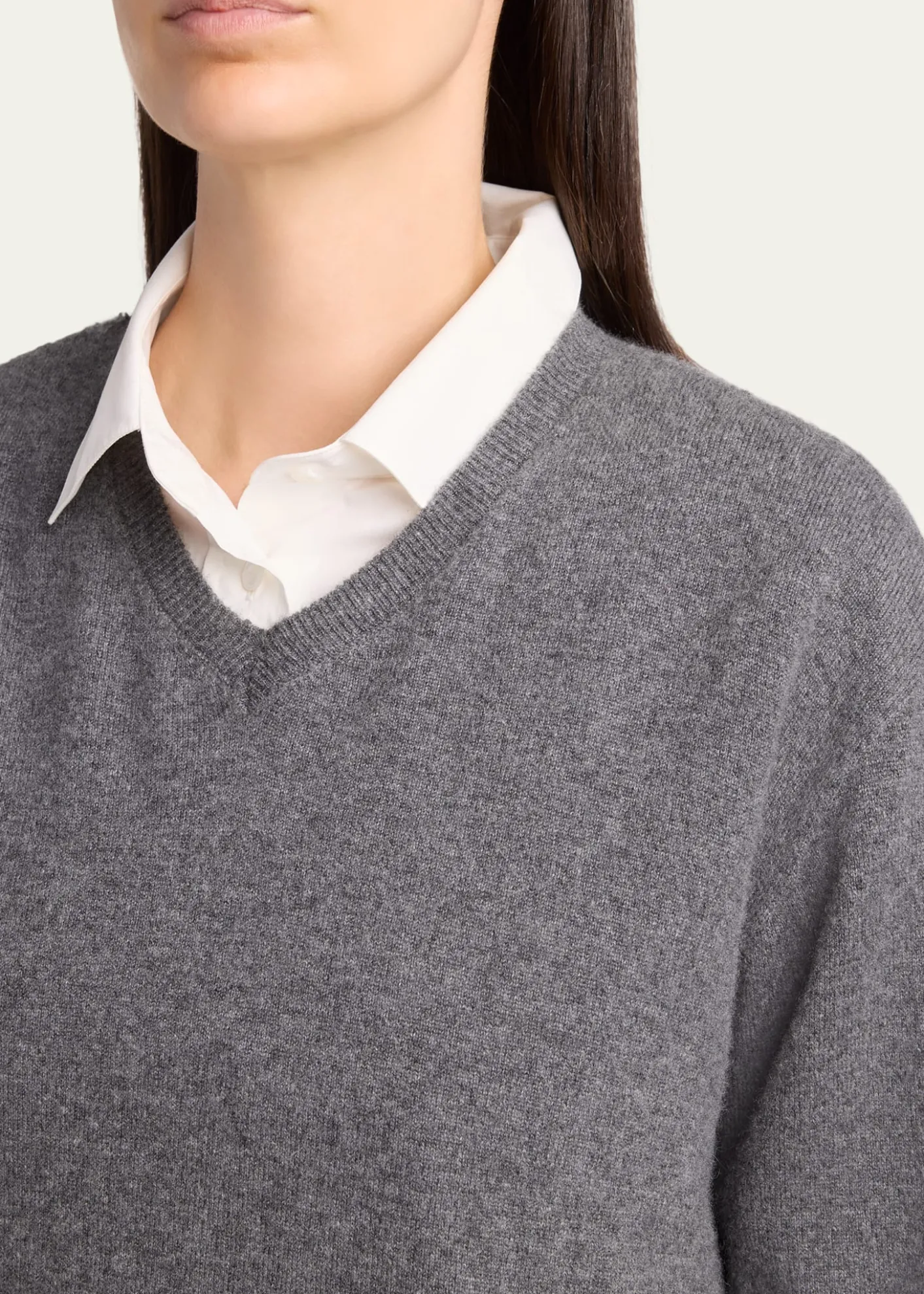 THE ROWLigeia V-Neck Cashmere Sweater
