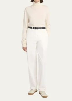 THE ROWLizzy Cashmere Turtleneck Sweater