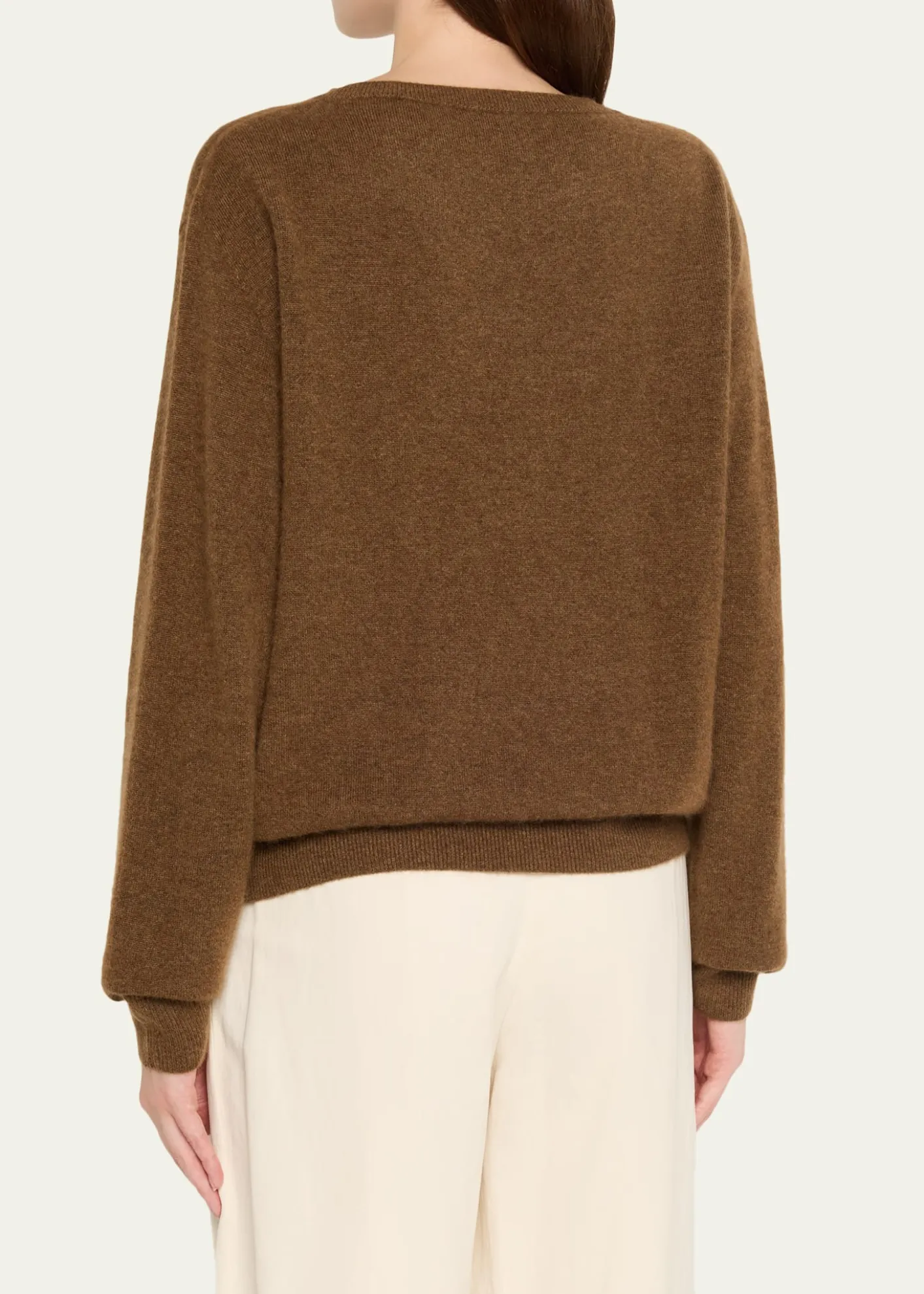 THE ROWLorynna Cashmere-Silk Crewneck Sweater