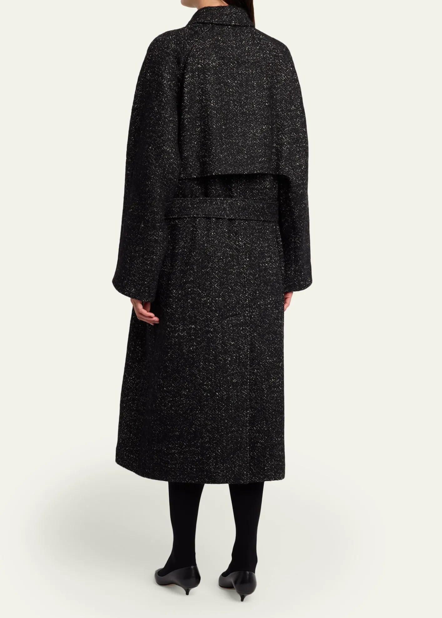 THE ROWMacaria Belted Wool Oversized Coat