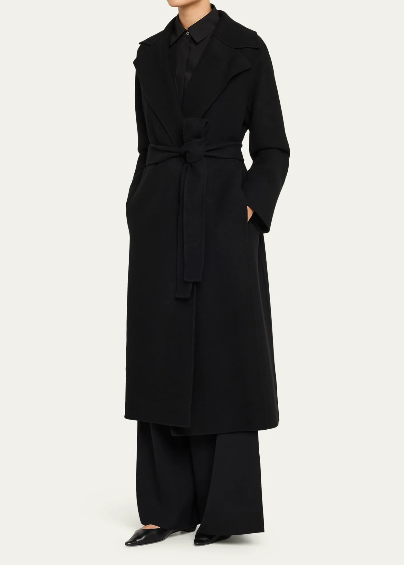 THE ROWMalika Belted Long Wrap Coat