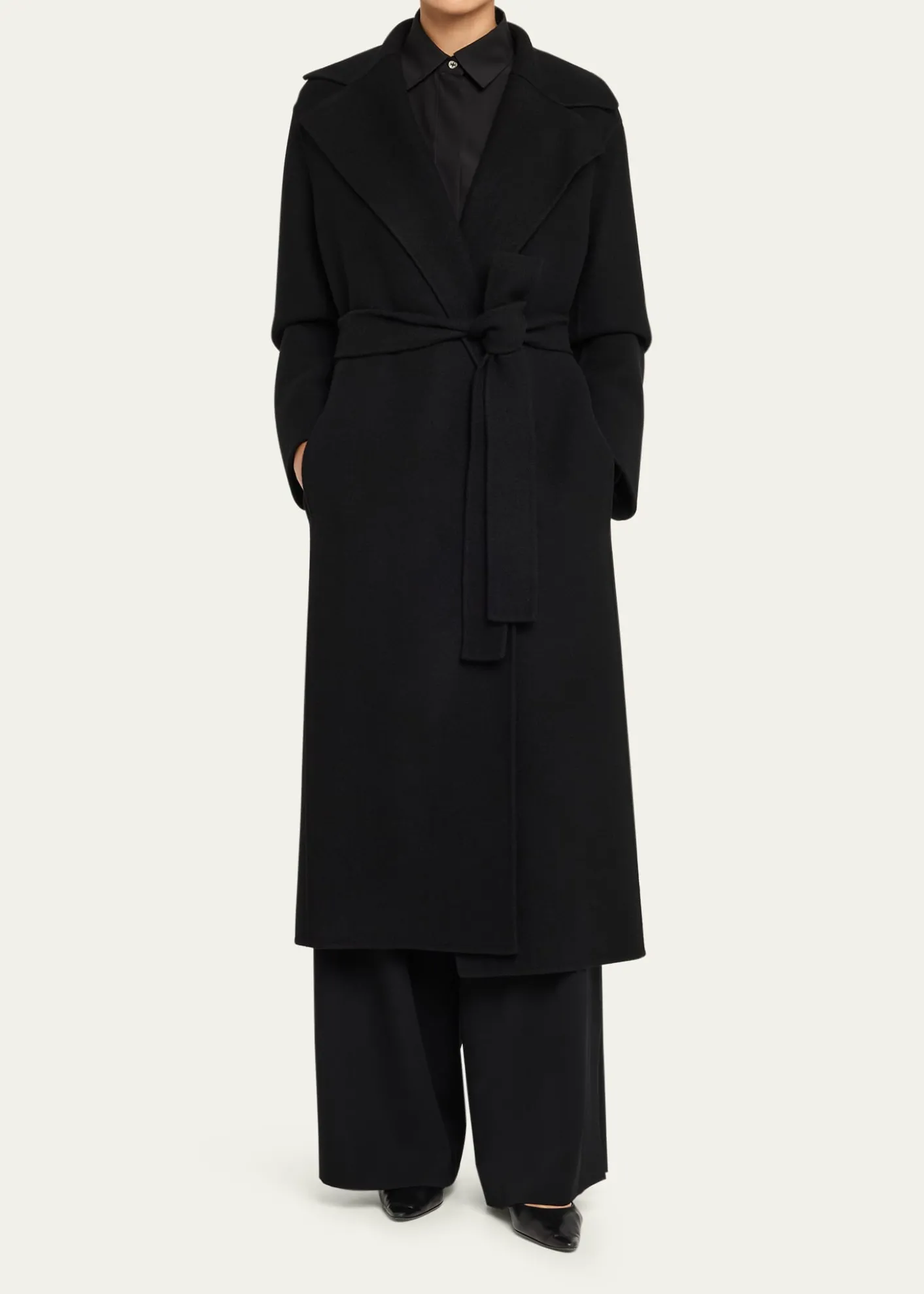 THE ROWMalika Belted Long Wrap Coat
