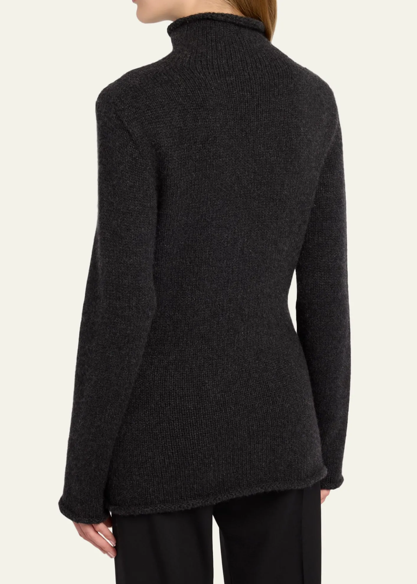 THE ROWMariam Mock-Neck Cashmere Sweater