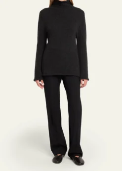 THE ROWMariam Mock-Neck Cashmere Sweater