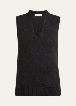THE ROWMarte V-Neck Cashmere Sweater Vest