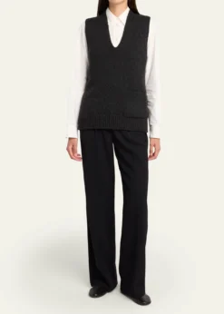 THE ROWMarte V-Neck Cashmere Sweater Vest