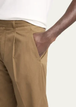 THE ROWMen's Belamy Cashmere and Cotton Pleated Pants