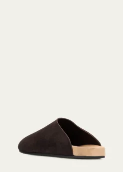 THE ROWMen's Hudson Suede Mules