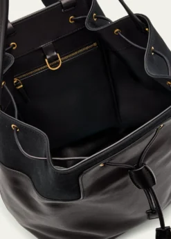THE ROWMen's Spring 11 Canvas and Leather Backpack