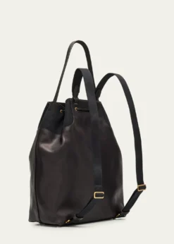 THE ROWMen's Spring 11 Canvas and Leather Backpack