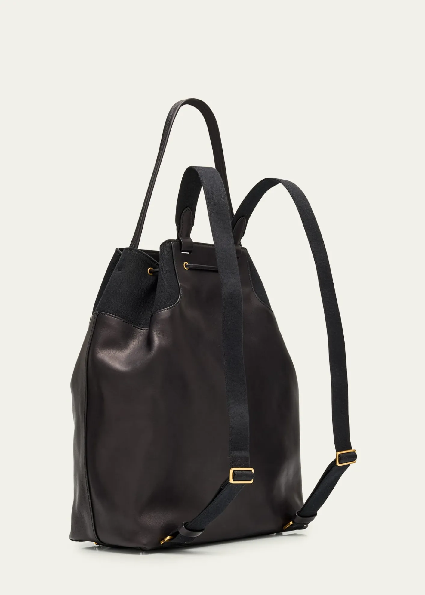 THE ROWMen's Spring 11 Canvas and Leather Backpack