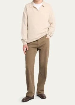 THE ROWMen's Straight Fit Corduroy Five-Pocket Pants