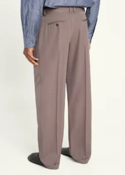THE ROWMen's Tosca Straight-Leg Wool-Silk Pants