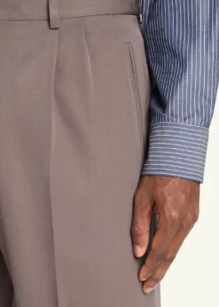 THE ROWMen's Tosca Straight-Leg Wool-Silk Pants