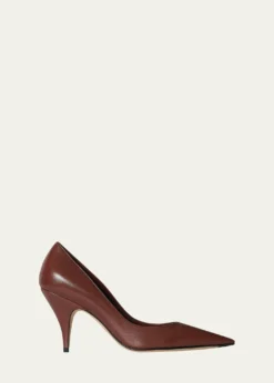 THE ROW80mm Liisa Leather Pumps