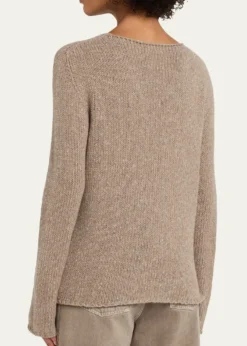 THE ROWNitha Cashmere Knit Crewneck Sweater